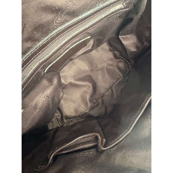 Coach Vintage Brown Leather Bag -9823 - Picture 7 of 7
